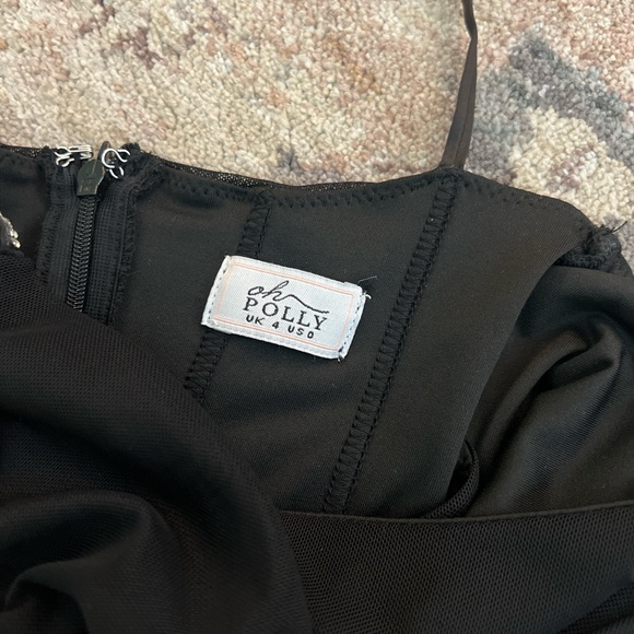 Oh Polly Black Cut Out Mini Dress Montpellier 0 - Picture 5 of 7